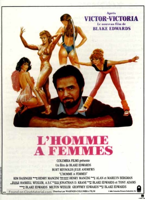 The Man Who Loved Women - French Movie Poster