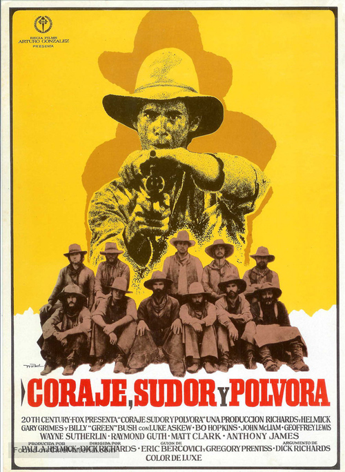 The Culpepper Cattle Co. - Spanish Movie Poster
