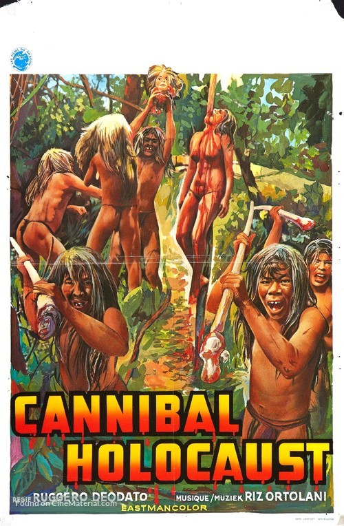 Cannibal Holocaust - Belgian Movie Poster
