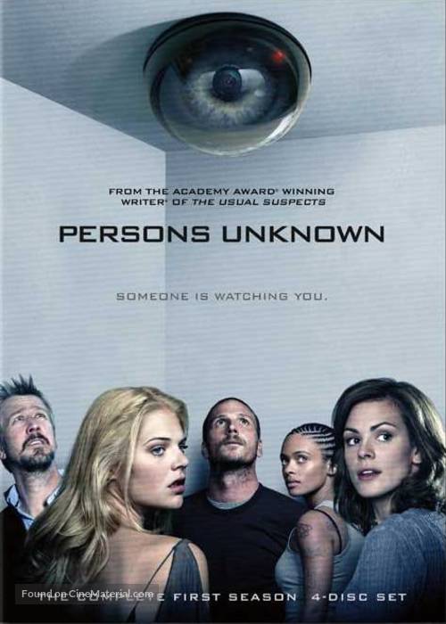 &quot;Persons Unknown&quot; - DVD movie cover