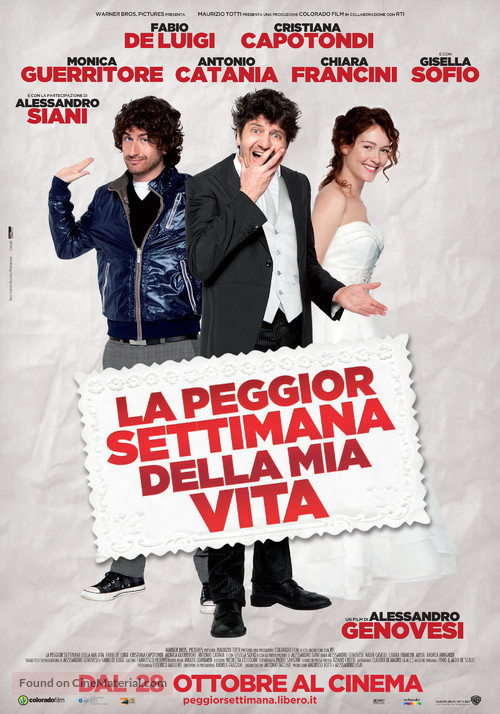 La peggior settimana della mia vita - Italian Movie Poster