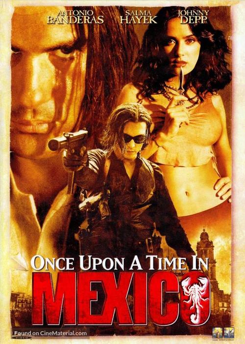 Once Upon A Time In Mexico - Norwegian DVD movie cover