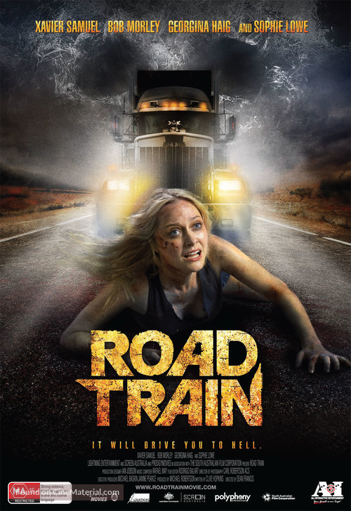 Road Train - Australian Movie Poster