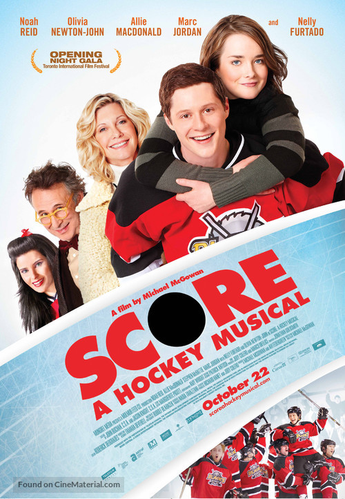 Score: A Hockey Musical - Canadian Movie Poster