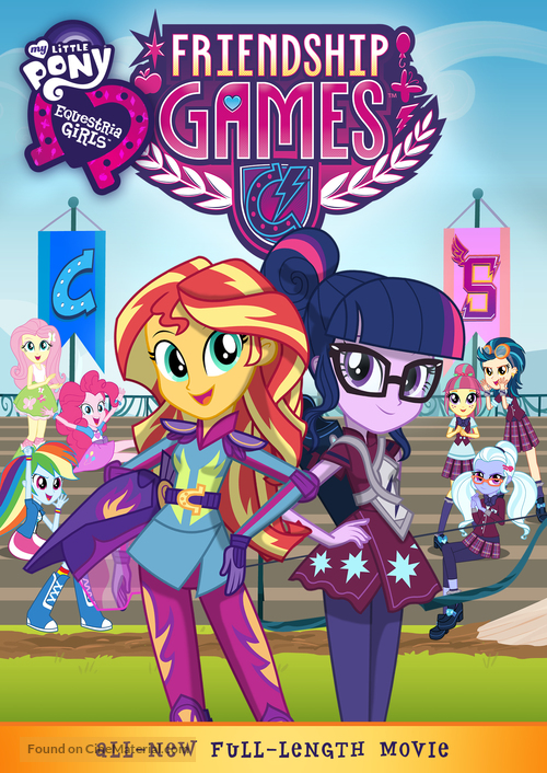 My Little Pony: Equestria Girls - Friendship Games - Movie Cover