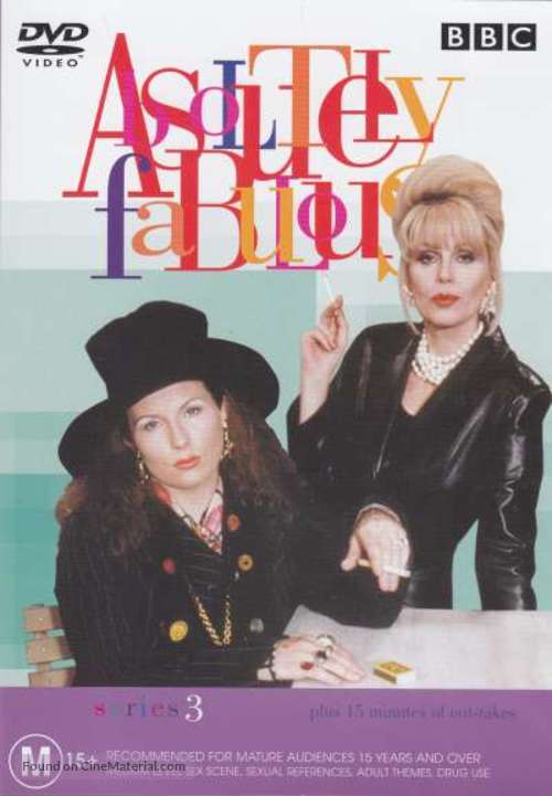 &quot;Absolutely Fabulous&quot; - Australian DVD movie cover