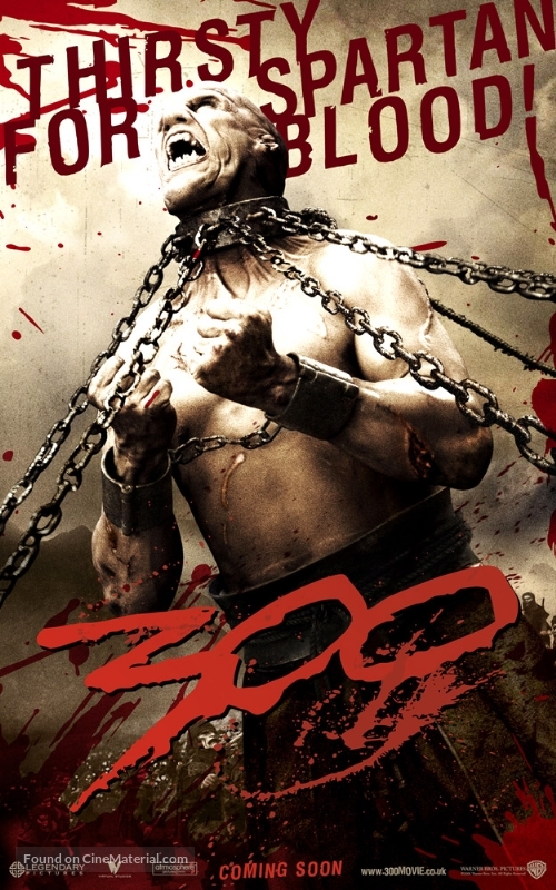 300 - British Movie Poster