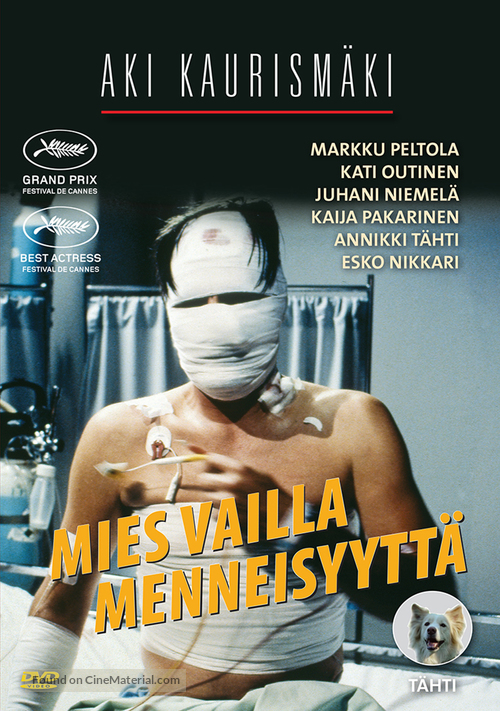 Mies vailla menneisyytt&auml; - Finnish DVD movie cover