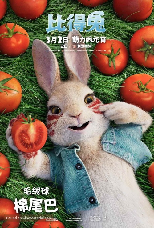 Peter Rabbit - Chinese Movie Poster