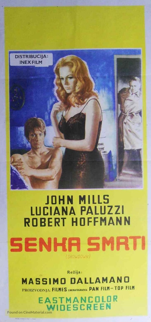 La morte non ha sesso - Yugoslav Movie Poster