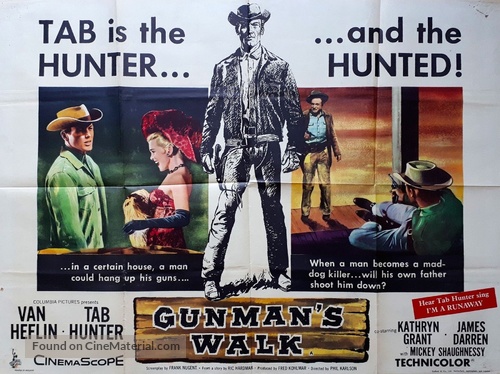 Gunman&#039;s Walk - British Movie Poster