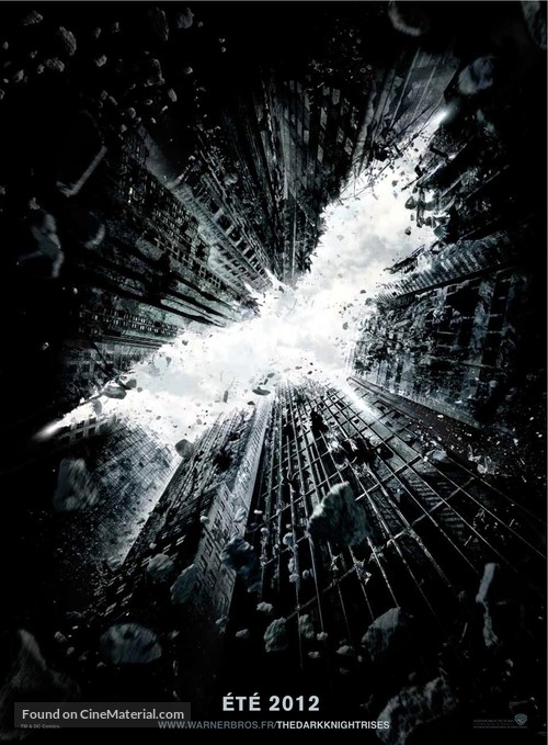 The Dark Knight Rises - French Movie Poster