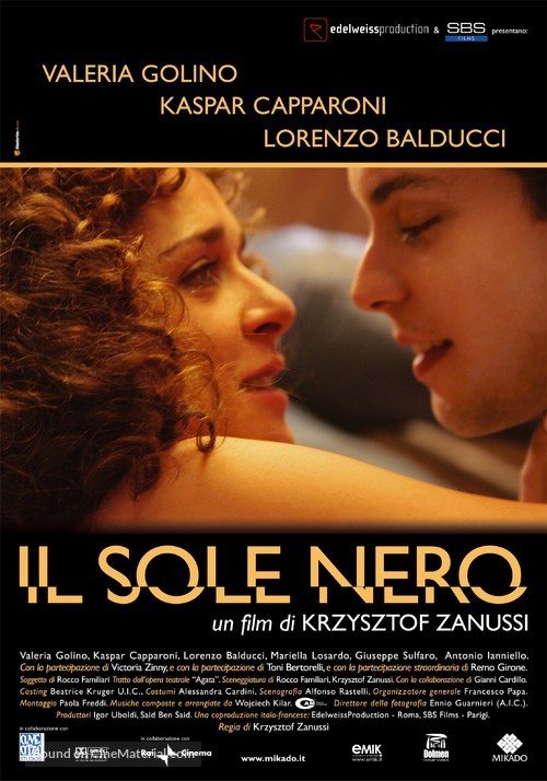 Il sole nero - Italian poster