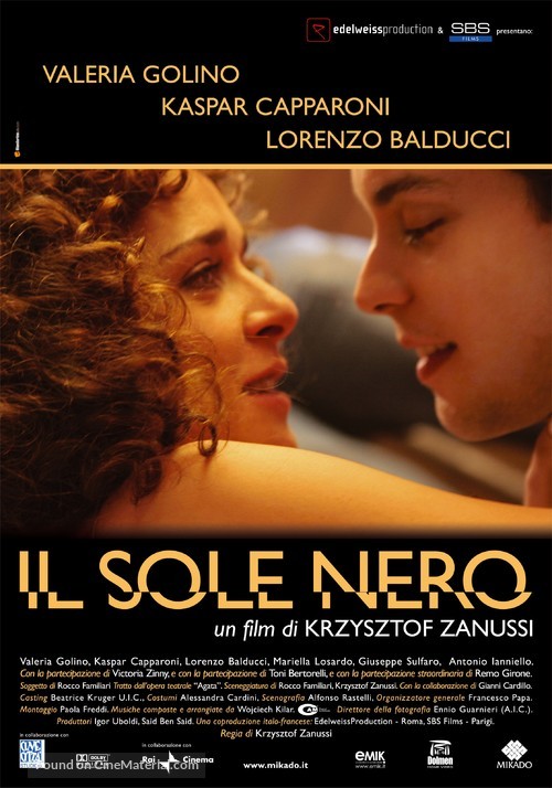 Il sole nero - Italian poster