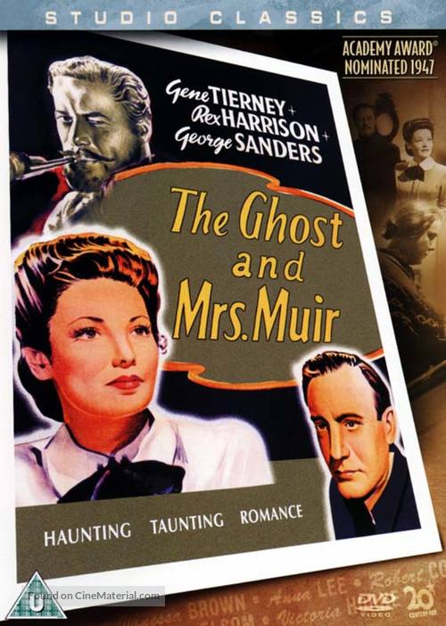 The Ghost and Mrs. Muir - British DVD movie cover