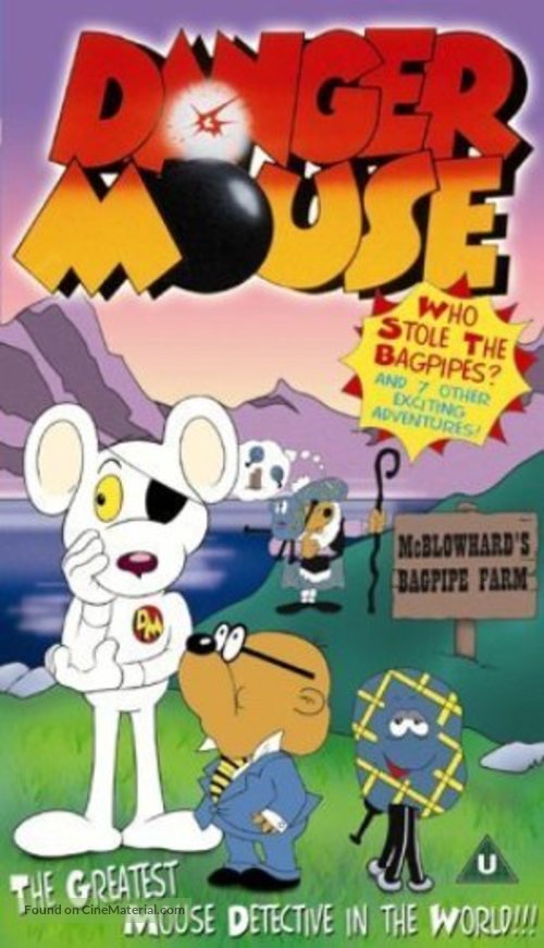 &quot;Danger Mouse&quot; - British DVD movie cover