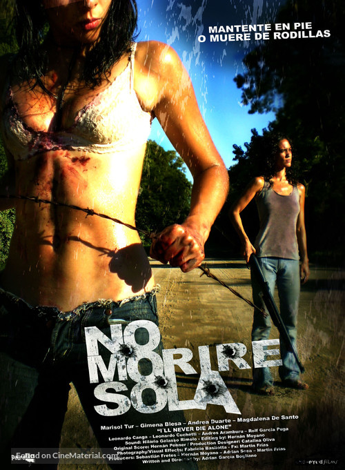 No morir&eacute; sola - Argentinian Movie Poster