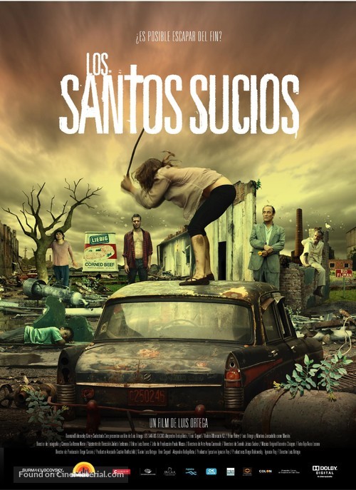 Los santos sucios - Argentinian Movie Poster