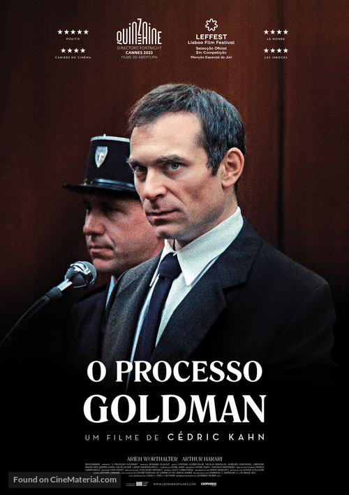 Le proc&egrave;s Goldman - Portuguese Movie Poster