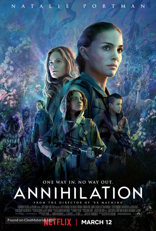 Annihilation - Singaporean Movie Poster