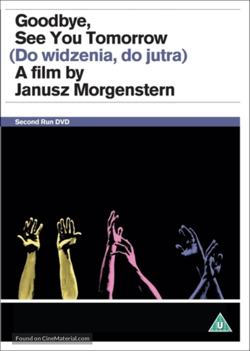 Do widzenia, do jutra - British DVD movie cover