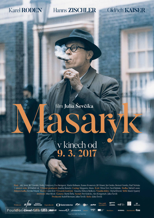 Masaryk - Czech Movie Poster