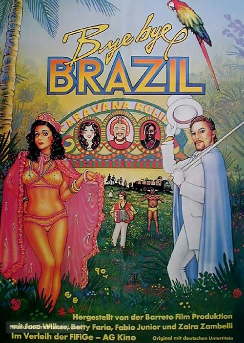 Bye Bye Brasil - German Movie Poster