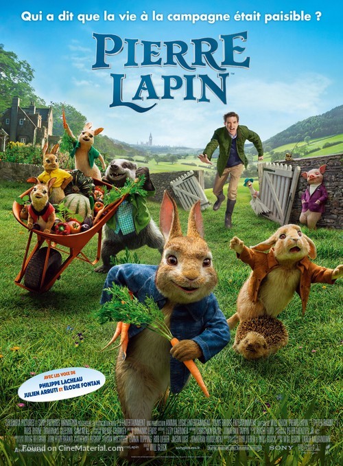 Peter Rabbit - French Movie Poster