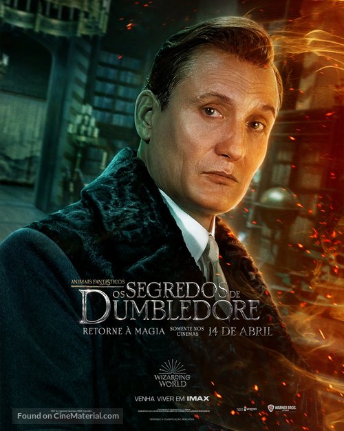 Fantastic Beasts: The Secrets of Dumbledore - Brazilian Movie Poster