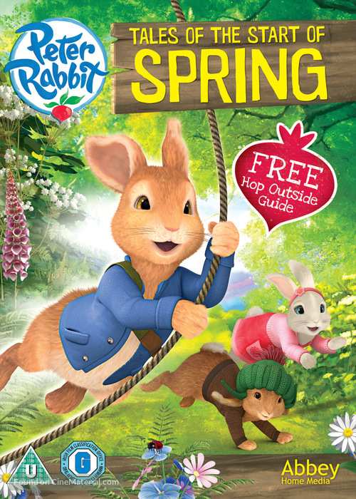 &quot;Peter Rabbit&quot; - British DVD movie cover