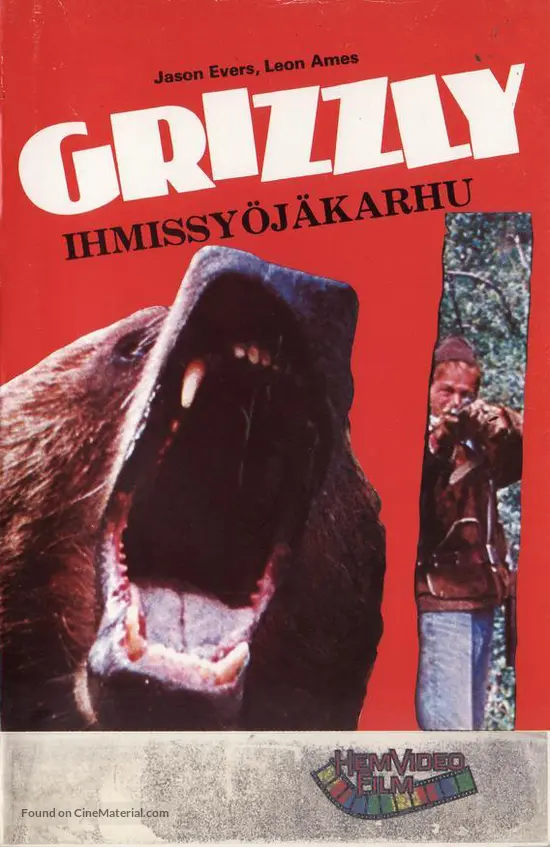 Claws - Finnish VHS movie cover