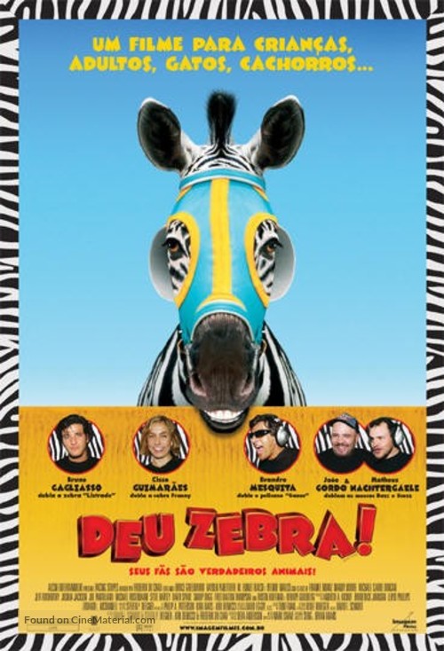 Racing Stripes - Brazilian Movie Poster