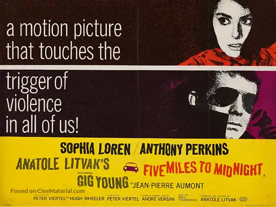 Couteau dans la plaie, Le - British Movie Poster