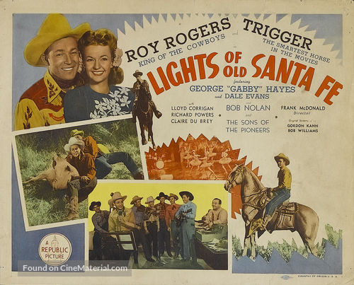 Lights of Old Santa Fe - Movie Poster
