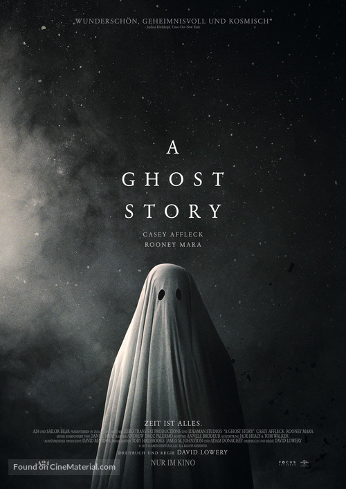 A Ghost Story - German Movie Poster