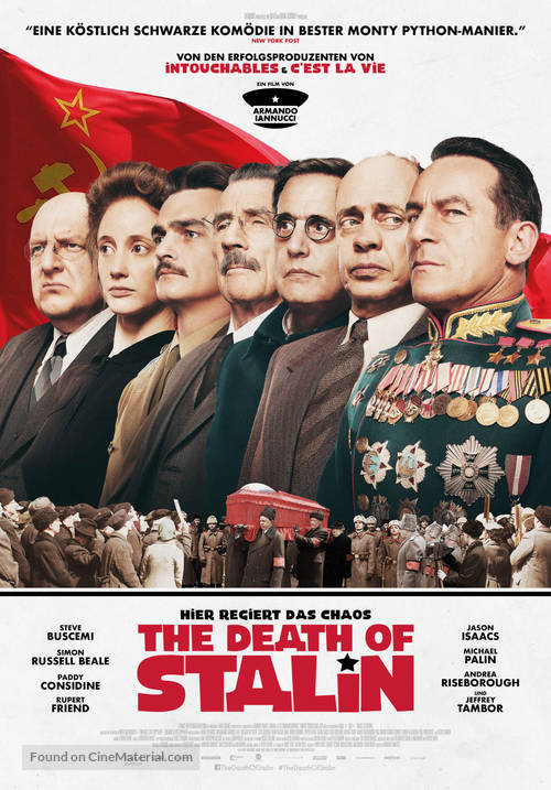 The Death of Stalin - Swiss Movie Poster