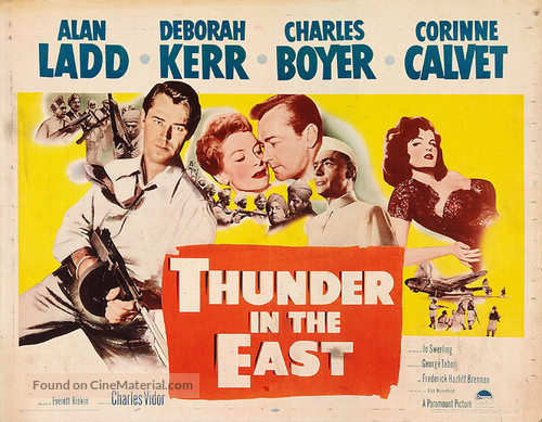 Thunder in the East - Movie Poster