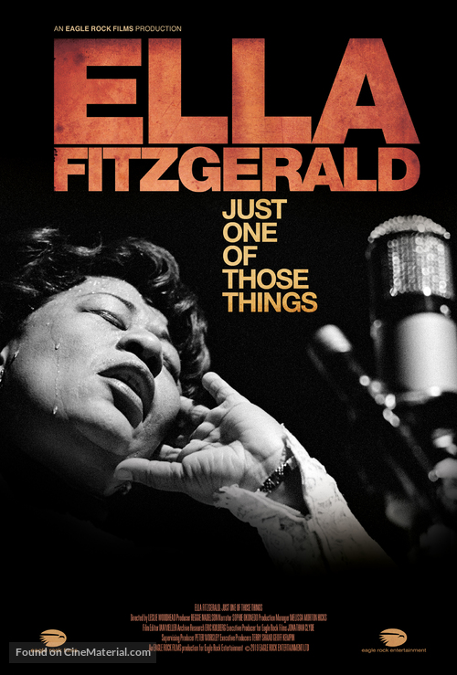 Ella Fitzgerald: Just One of Those Things - British Movie Poster