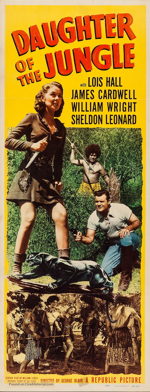 Daughter of the Jungle - Movie Poster