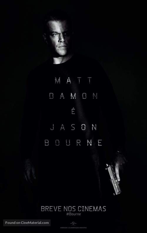 Jason Bourne - Brazilian Movie Poster