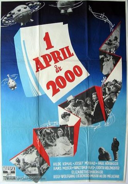 1. April 2000 - Swedish Movie Poster