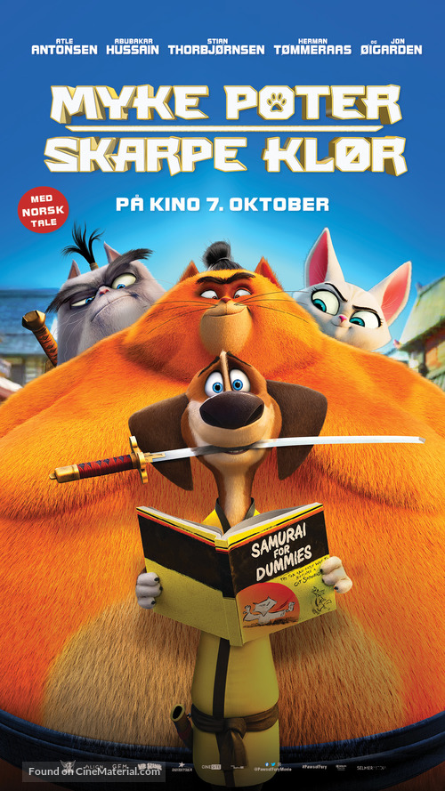 Paws of Fury: The Legend of Hank - Norwegian Movie Poster