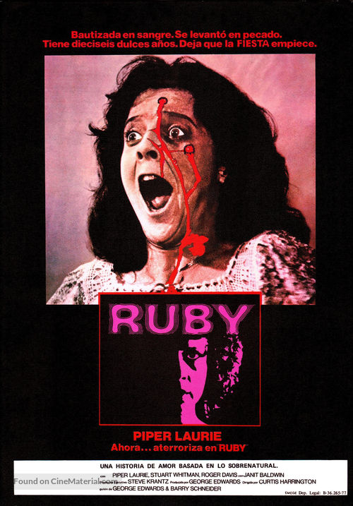 Ruby - Spanish Movie Poster
