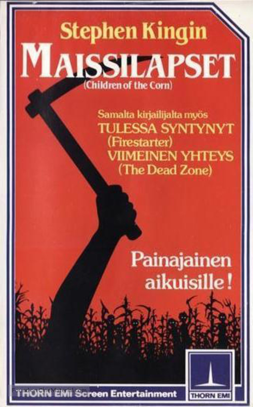 Children of the Corn - Finnish VHS movie cover