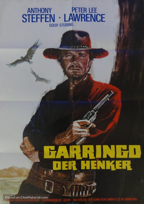 Garringo - German Movie Poster