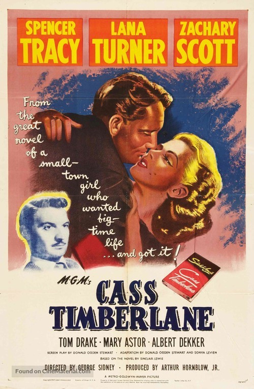 Cass Timberlane - Movie Poster