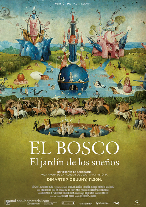 El Bosco. El jard&iacute;n de los sue&ntilde;os - Spanish Movie Poster