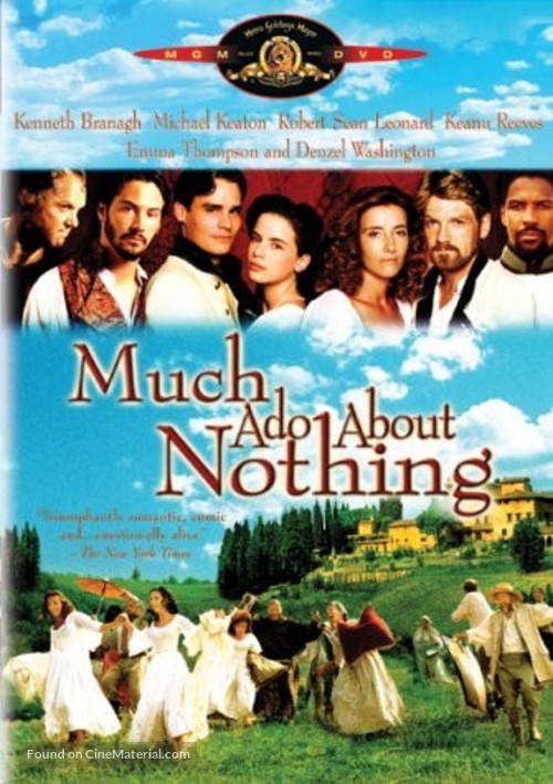 Much Ado About Nothing - DVD movie cover