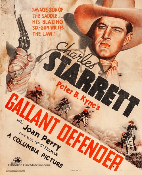 Gallant Defender - Movie Poster