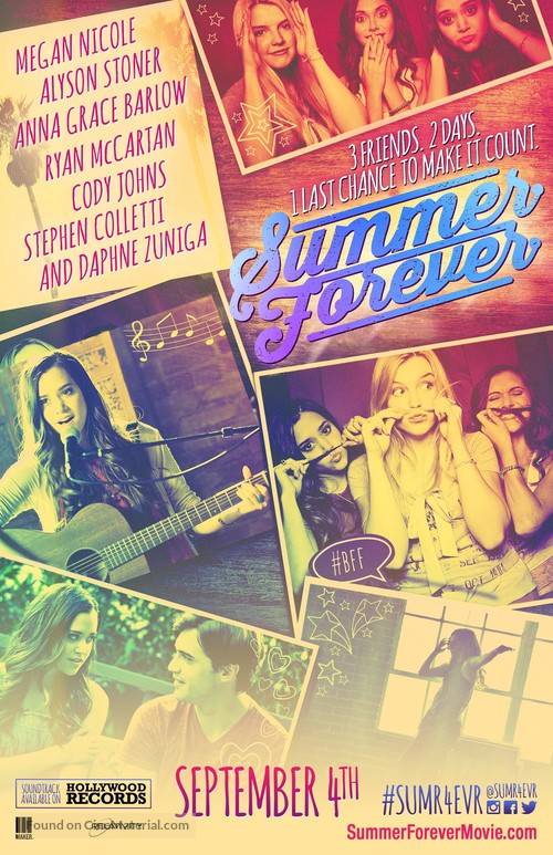 Summer Forever - Movie Poster